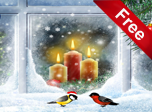 Christmas Candles Screensaver - Windows 10 Animated Screensavers