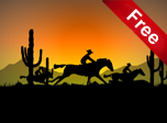 Cowboy Ride Screensaver - Windows 10 Animated Screensavers