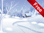 Morning Snowfall Screensaver - Windows 10 Animated Screensavers
