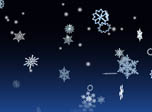 3D Winter Snowflakes Screensaver - Windows 10 3D Snowfall Screensaver - Screenshot 1