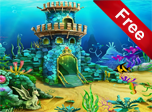 Aqua Castles Screensaver - Windows 10 Free Aqua Screensaver