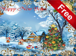 Christmas Cards Screensaver - Windows 10 Winter Screensavers