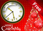 Christmas Decoration Screensaver - Windows 10 Clock Screensavers