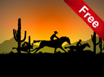 Cowboy Ride Screensaver - Windows 10 Effects Screensavers