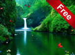 Green Waterfalls Screensaver - Windows 10 Free Waterfalls Screensaver