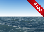 Ocean Flight 3D Screensaver - Free Windows 10 Screensaver
