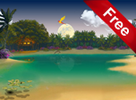 Bewitching Tropics Screensaver - Windows 10 Water Screensavers