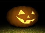 3D Pumpkin Screensaver - Windows 10 Halloween 3D Screensaver - Screenshot 1