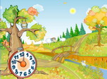 Autumn Clock Screensaver - Windows 10 Free Autumn Screensaver - Screenshot 1