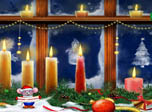 Christmas Candles Screensaver - Windows 10 New Christmas Scrensaver - Screenshot 2