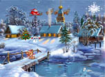 Christmas Symphony Screensaver - Free Christmas Screensaver for Windows 10 - Screenshot 1