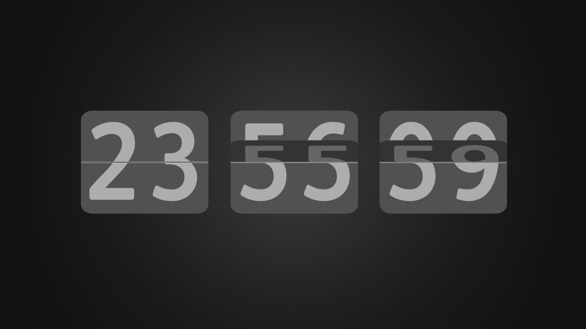 flip clock screensaver