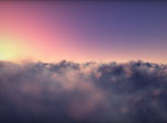 Flying Clouds Screensaver - Windows 10 3D Clouds Screensaver - Screenshot 1