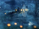 Halloween Dusk Screensaver - Windows 10 Free Halloween Screensaver - Screenshot 1