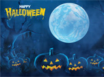 Halloween Moon Screensaver - Animated Halloween Screensaver for Windows 10 - Screenshot 1