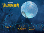 Halloween Moon Screensaver - Animated Halloween Screensaver for Windows 10 - Screenshot 2