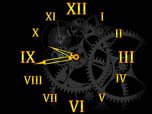 Clock Mechanism Screensaver - Windows 10 Free Clock Screensaver - Screenshot 1