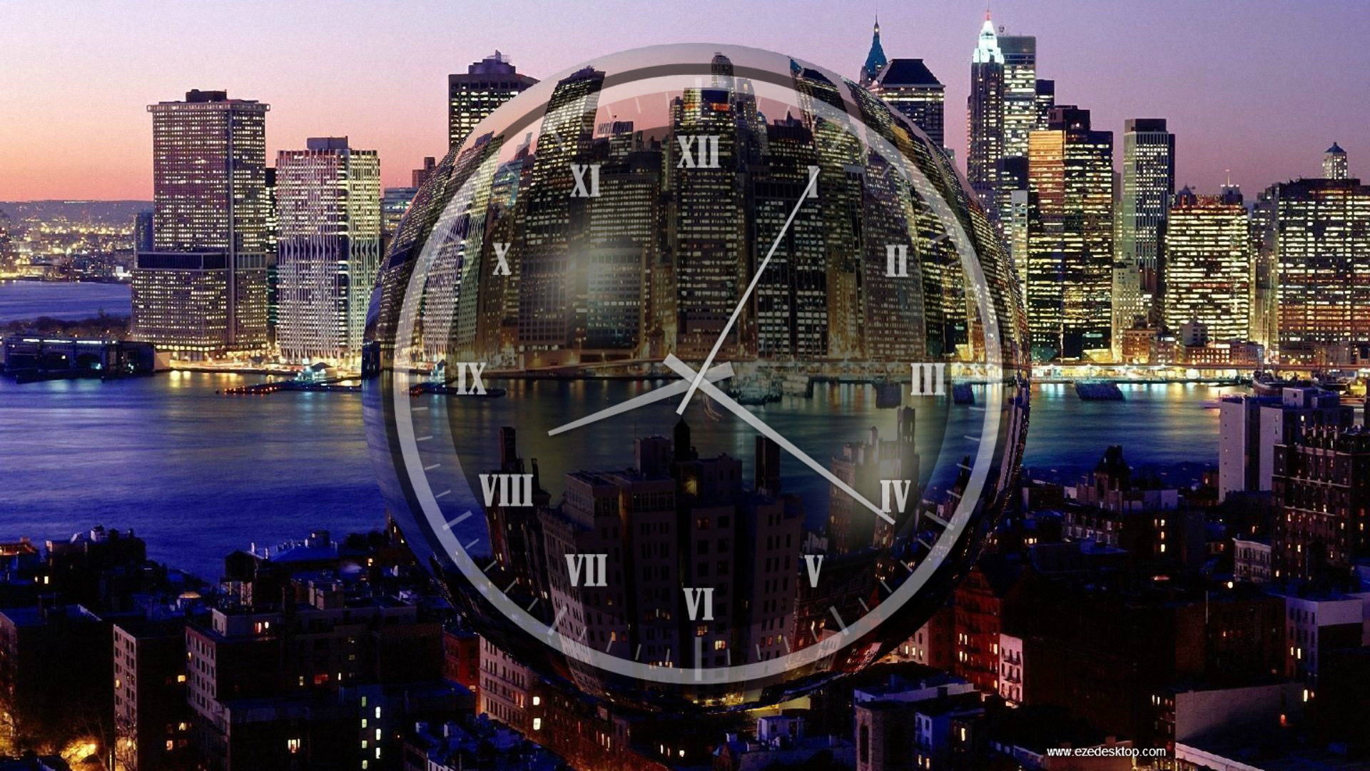 big clock screen saver mac