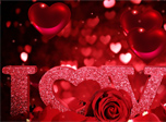 Romantic Hearts Screensaver - Windows 10 Romantic Screensaver - Screenshot 1
