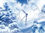 Snowfall Clock Screensaver - Windows 10 Snowfall Screensaver - Screenshot 1