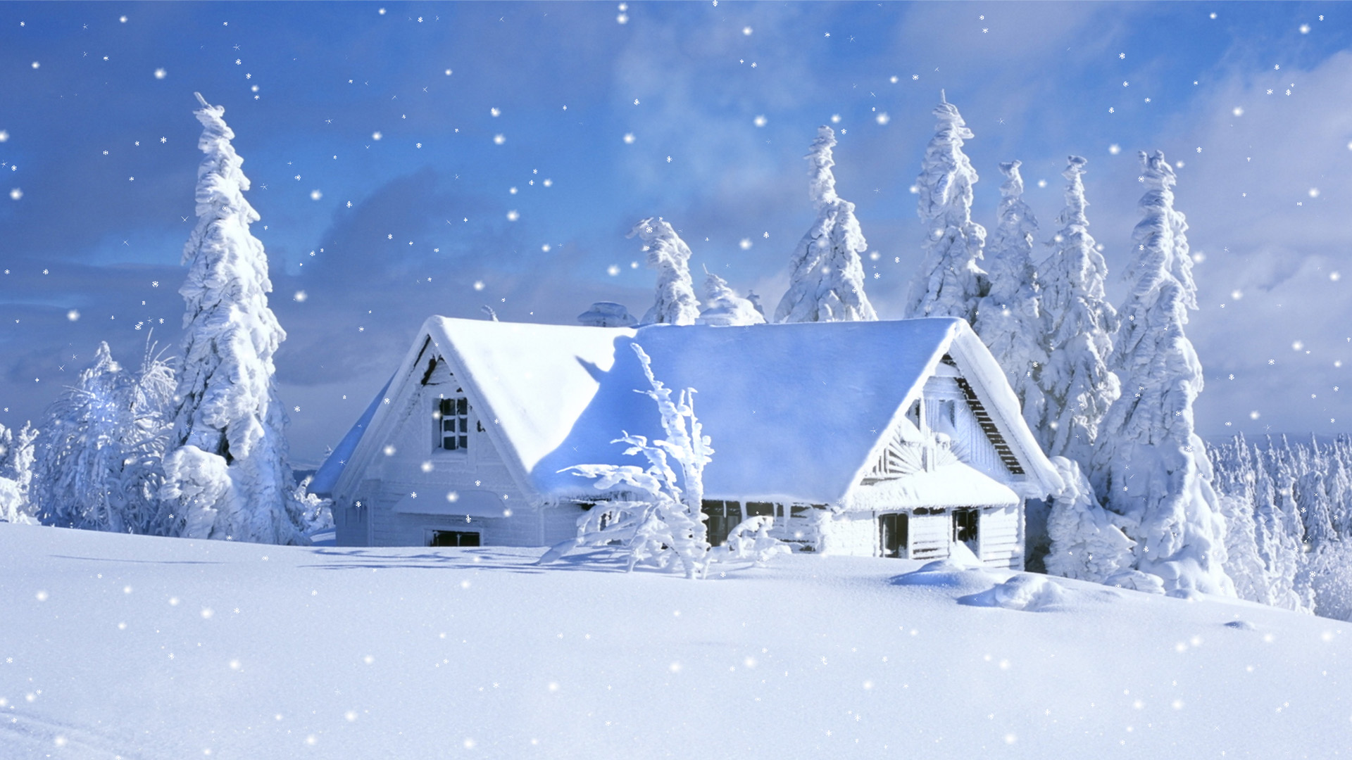 Windows 10 Free Snowfall Screensaver - Snowfall Fantasy Screensaver